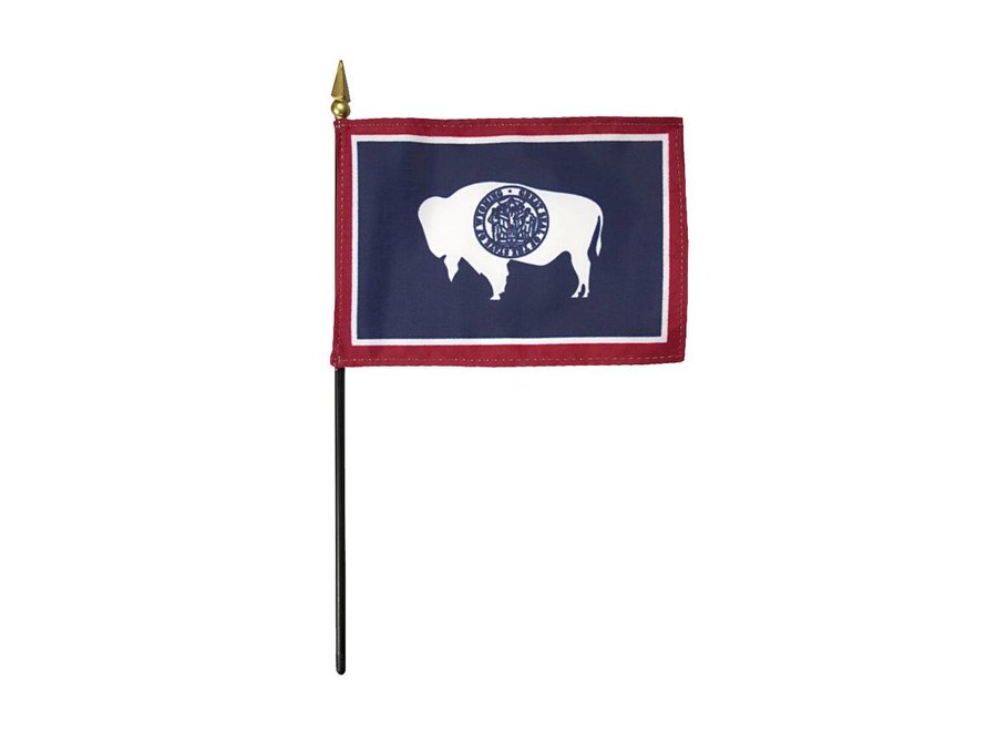 Wyoming Stick Flag