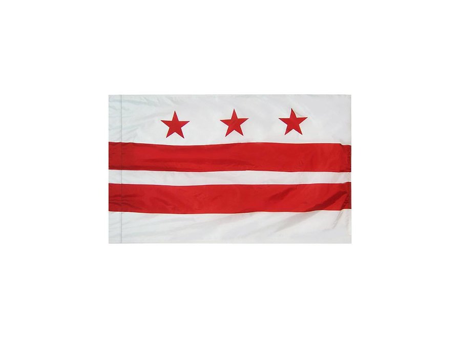 District of Columbia Flag with Polesleeve