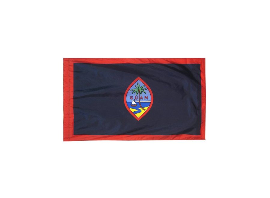 Guam Flag with Polesleeve