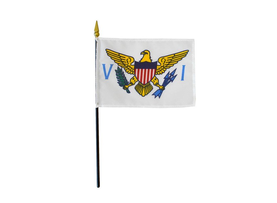 US Virgin Islands Stick Flag