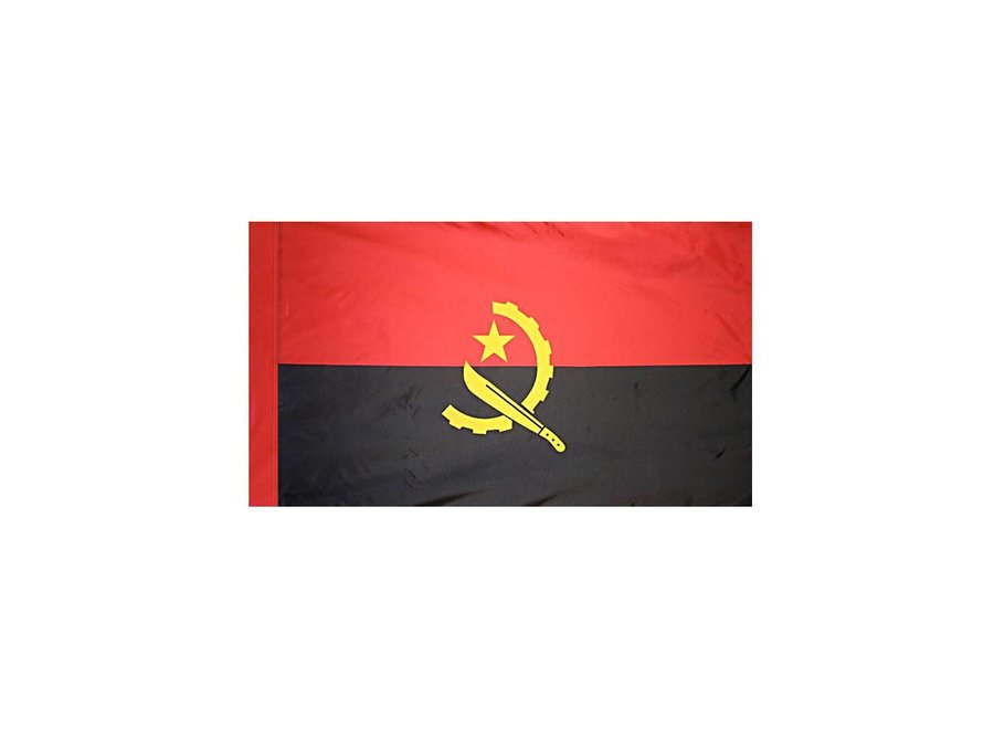 Angola Flag with Polesleeve