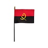 Angola Stick Flag 4x6 in