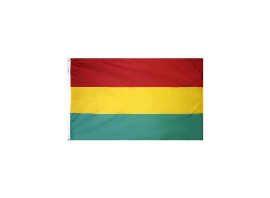 Bolivia Flag without Seal