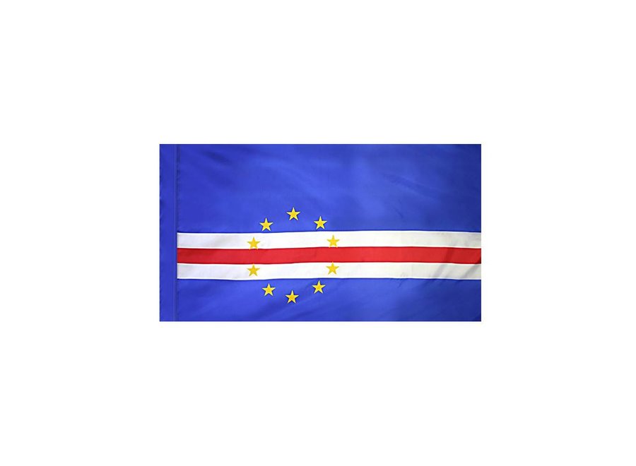 Cape Verde Flag with Polesleeve