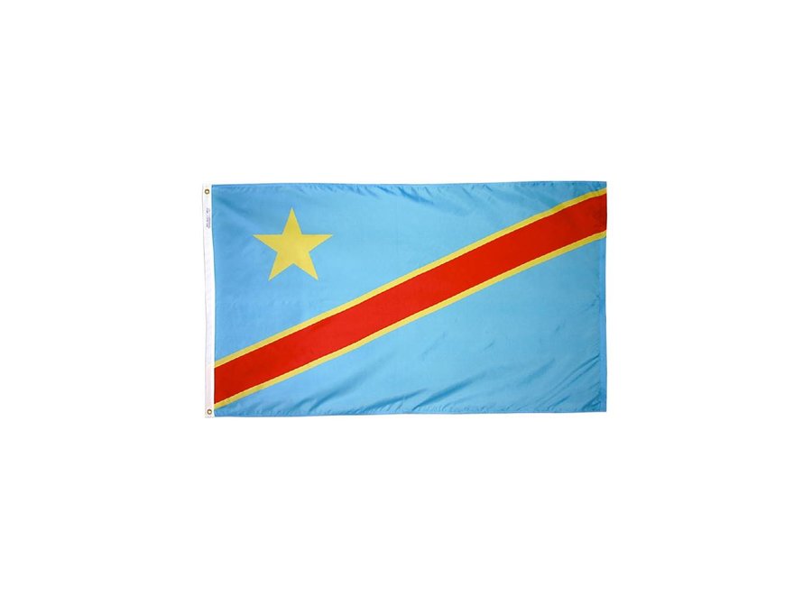 Democratic Republic of the Congo Flag