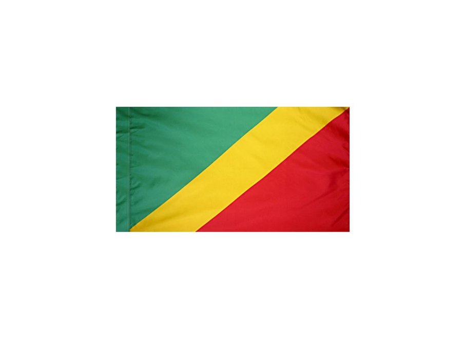 Congo Flag with Polesleeve