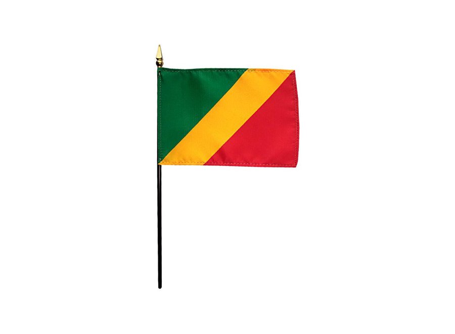 Congo Stick Flag 4x6 in