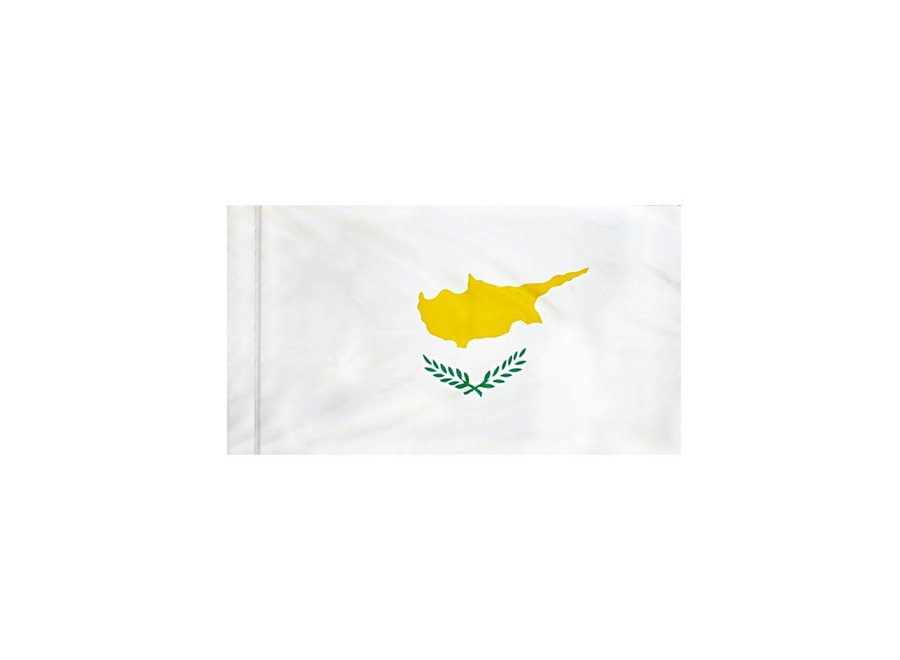 Cyprus Flag with Polesleeve