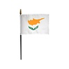 Cyprus Stick Flag 4x6 in
