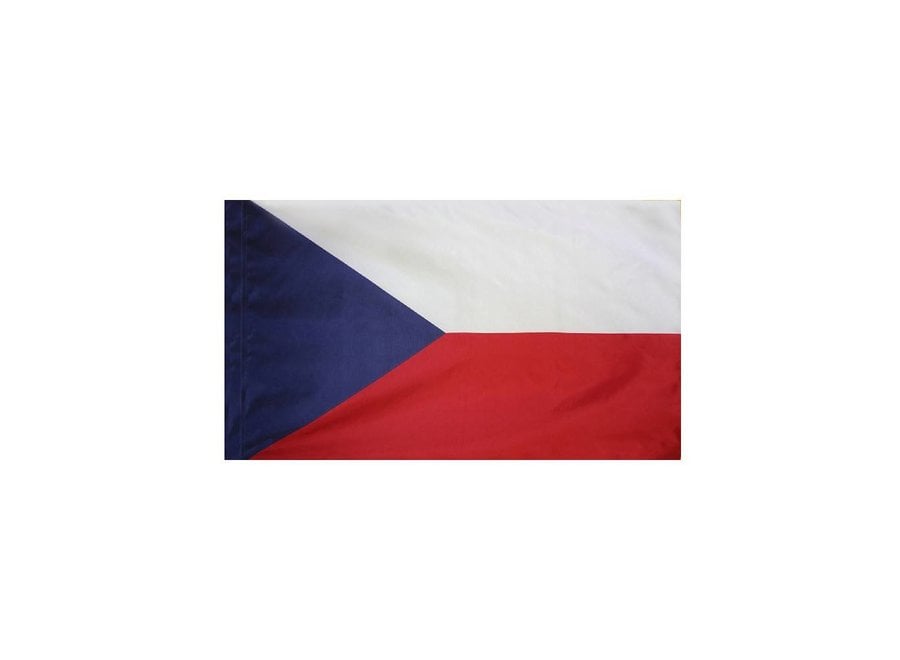 Czech Republic Flag with Polesleeve