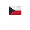 Czech Republic Stick Flag