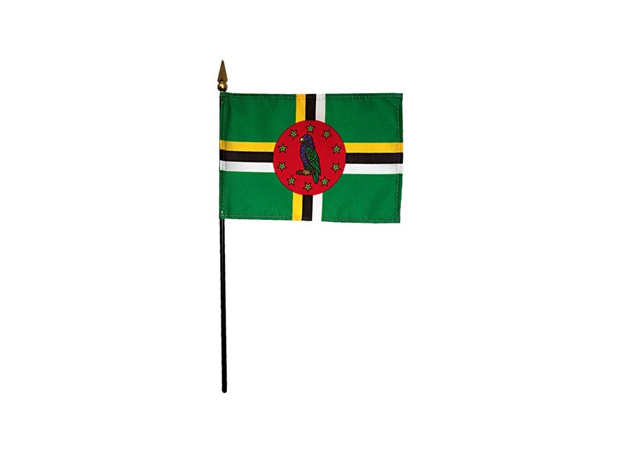 Dominica Stick Flag