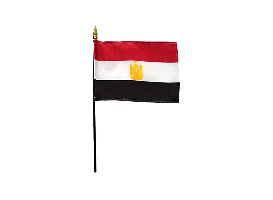 Egypt Stick Flag 4x6 in