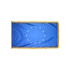 European Union Flag with Polesleeve & Fringe