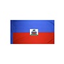 Haiti Flag with Polesleeve