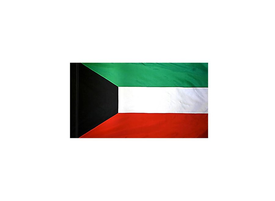 Kuwait Flag with Polesleeve