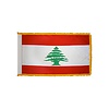 Lebanon Flag with Polesleeve & Fringe