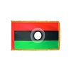 Malawi Flag with Polesleeve & Fringe