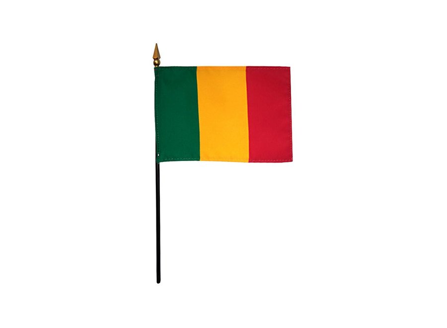 Mali Stick Flag 4x6 in