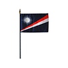 Marshall Islands Stick Flag 4x6 in