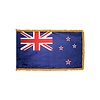 New Zealand Flag with Polesleeve & Fringe