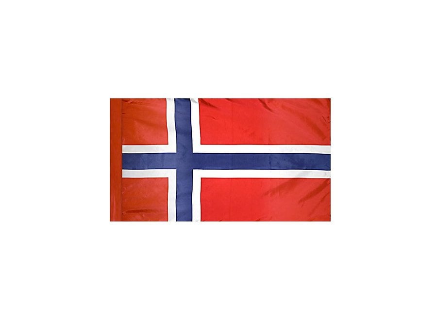 Norway Flag with Polesleeve