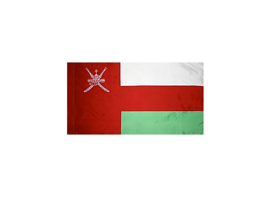 Oman Flag with Polesleeve