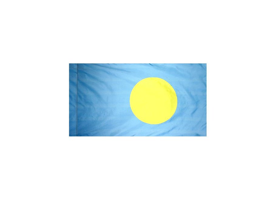 Palau Flag with Polesleeve