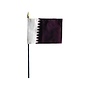 Qatar Stick Flag 4x6 in