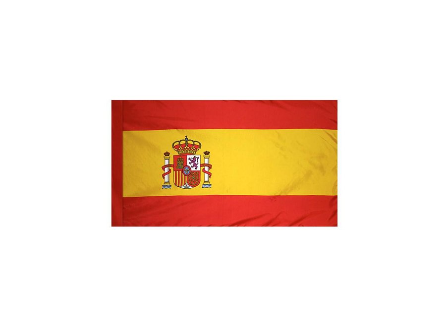 Spain Flag with Polesleeve