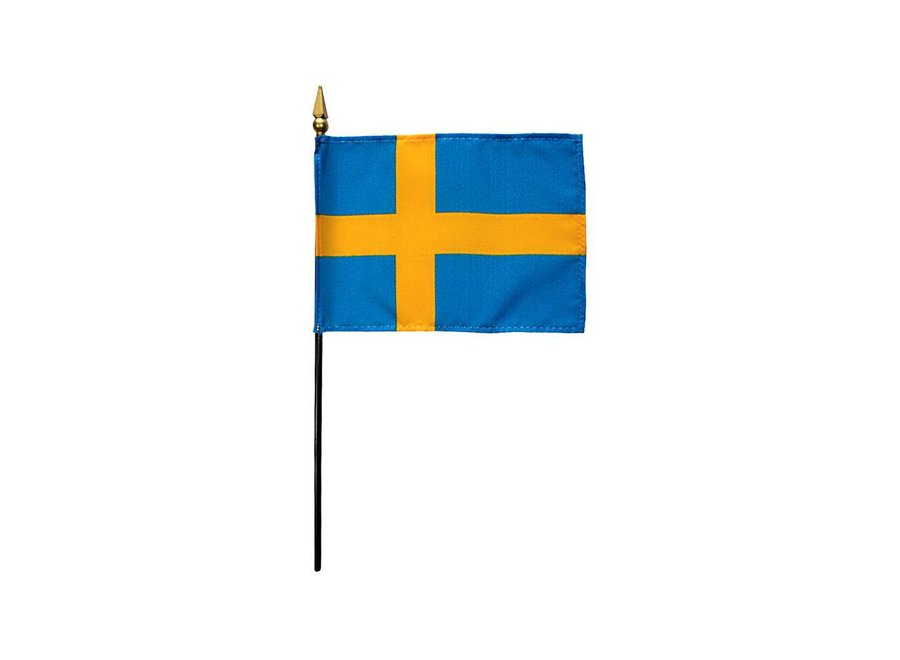 Sweden Stick Flag