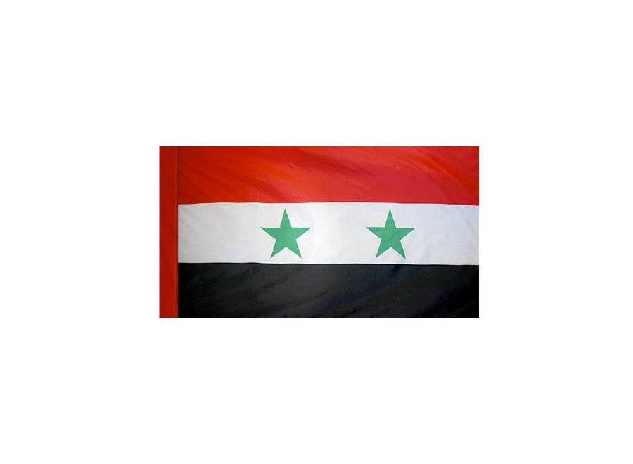 Syria Flag with Polesleeve