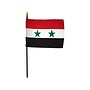 Syria Stick Flag 4x6 in