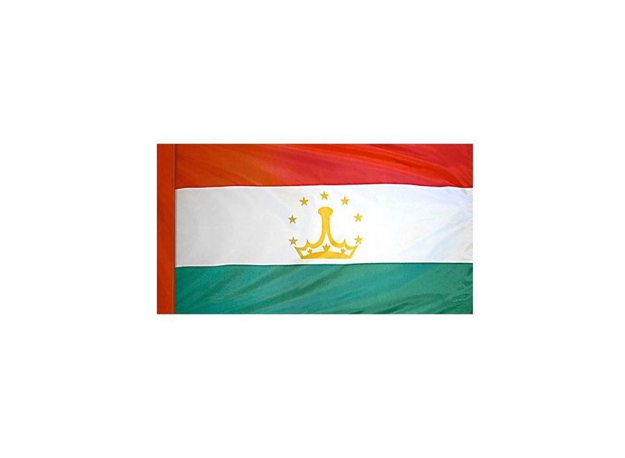 Tajikistan Flag with Polesleeve