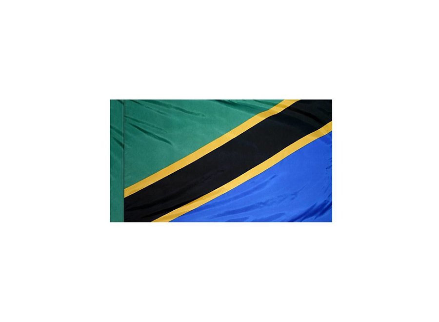 Tanzania Flag with Polesleeve
