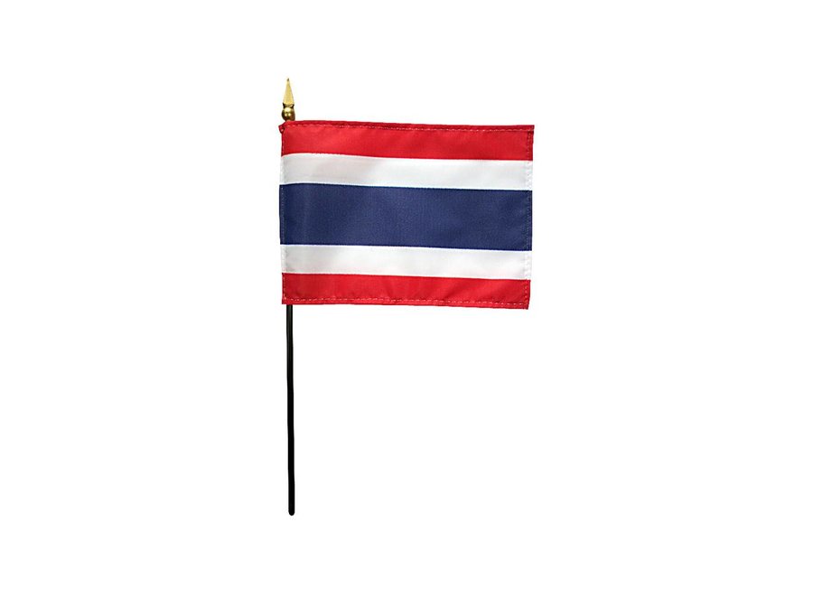 Thailand Stick Flag 4x6 in