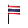 Thailand Stick Flag 4x6 in