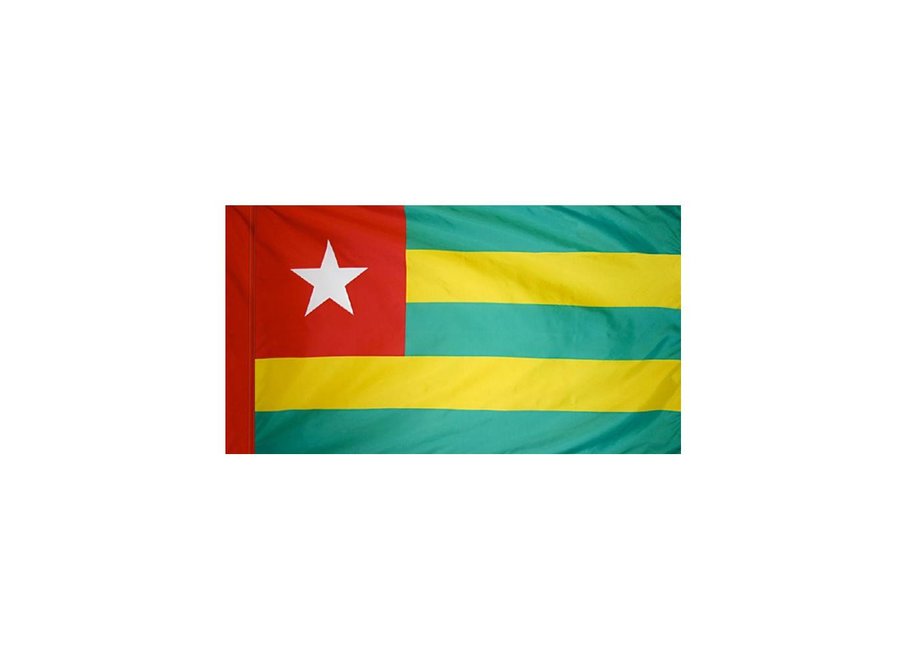 Togo Flag with Polesleeve