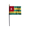 Togo Stick Flag 4x6 in