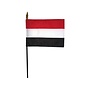 Yemen Stick Flag 4x6 in