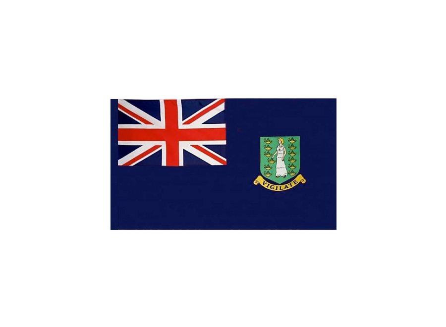 British Virgin Islands Flag with Polesleeve