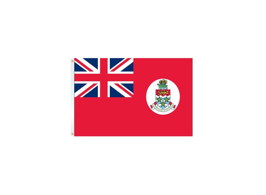 Red Cayman Islands Flag