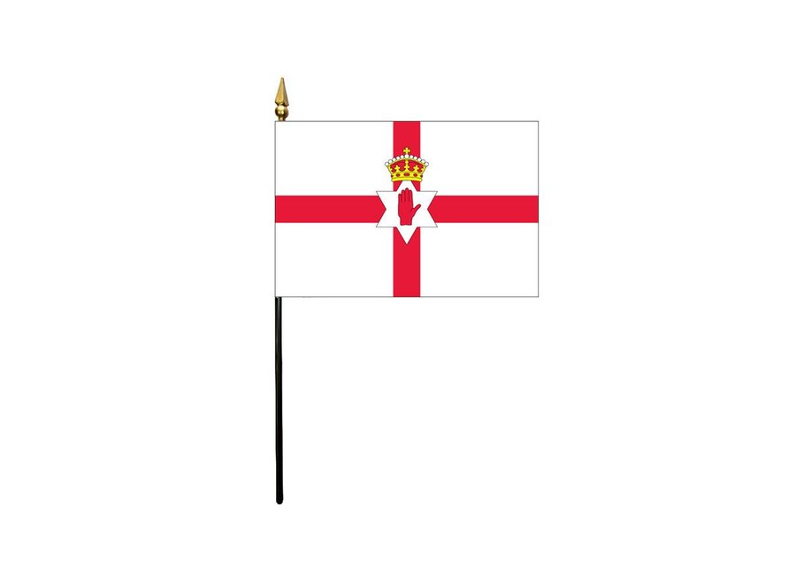 Northern Ireland Stick Flag 4x6 in