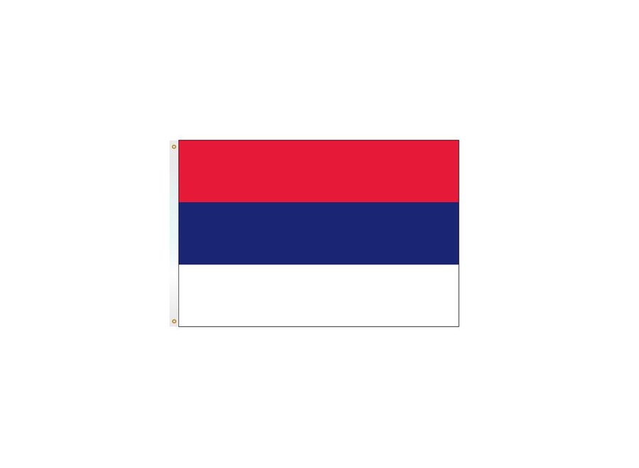 Serbia Flag without Seal