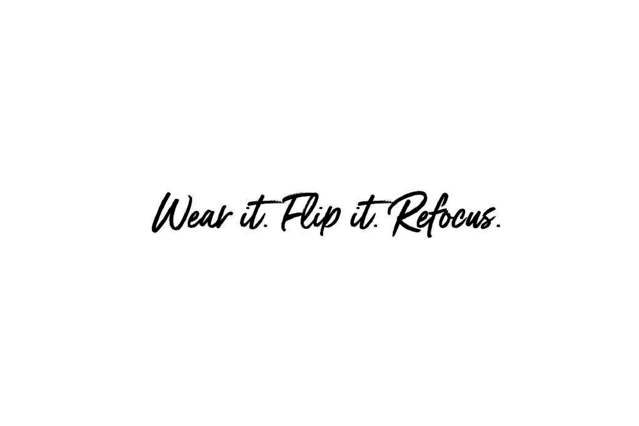 It's time to REFOCUS