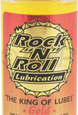 Rock-N-Roll Rock-N-Roll Gold Bike Chain Lube - 4 fl oz, Drip