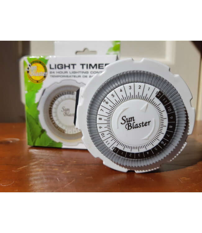 SunBlaster Minuterie analogique 24 h