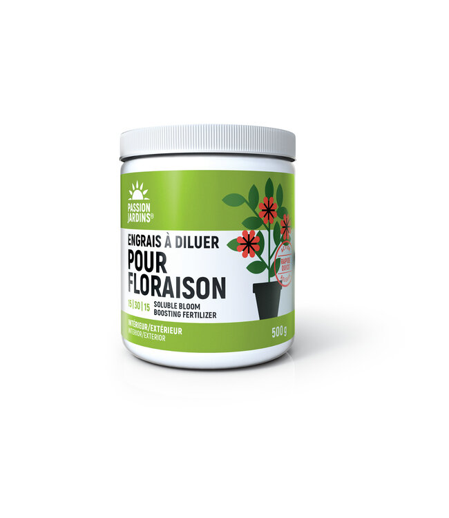 Engrais 15-30-15 pour Floraison | Fleurs abondantes et rapides (500 g)