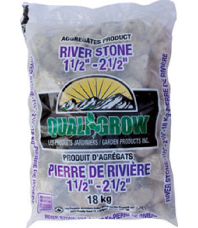 Pierre de riviere 1 1/2 -2 1/2" 18kg