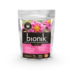 Bionik Bionik engrais naturel fleurs annuelles vivaces 400g
